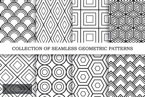 Black and white geometric patterns (1046633)