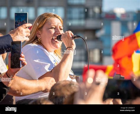 Bucharest, Romania - October 2022: Romanian Senator Diana Iovanovici ...