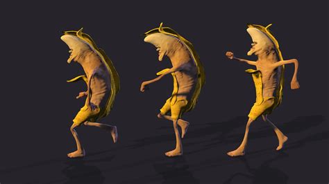 3D BANANA Model - TurboSquid 1800083