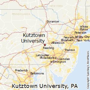 Kutztown Campus Map