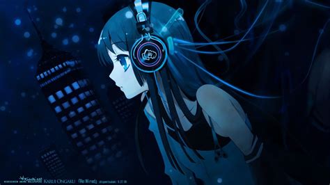 971 Anime Girl With Headphones Wallpaper Hd For FREE - MyWeb