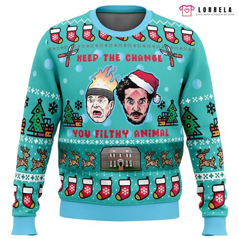 Keep The Change Home Alone , Ugly Sweater Party, ugly sweater ideas, Ugly Christmas Sweater ...