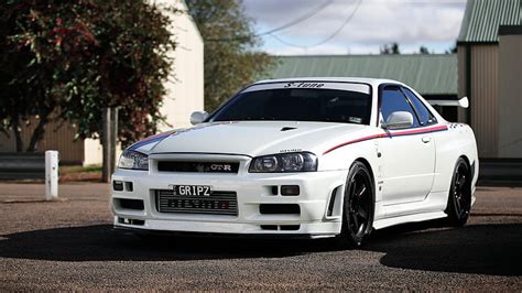 HD wallpaper: car, JDM, Nissan Skyline GT R R34, Tuning, mode of ...