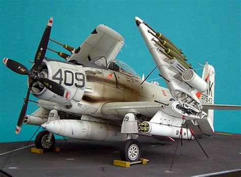 41 best A-1 Skyraider models images on Pinterest | Diorama ideas, Scale ...