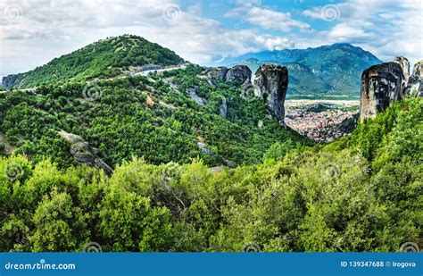 The Monastery of the Holy Trinity Stock Photo - Image of landmark, greek: 139347688