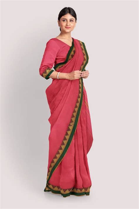 Gaatha South Cotton Handloom Saree at Rs 999.00 | Handloom Cotton Sarees | ID: 2849400185012