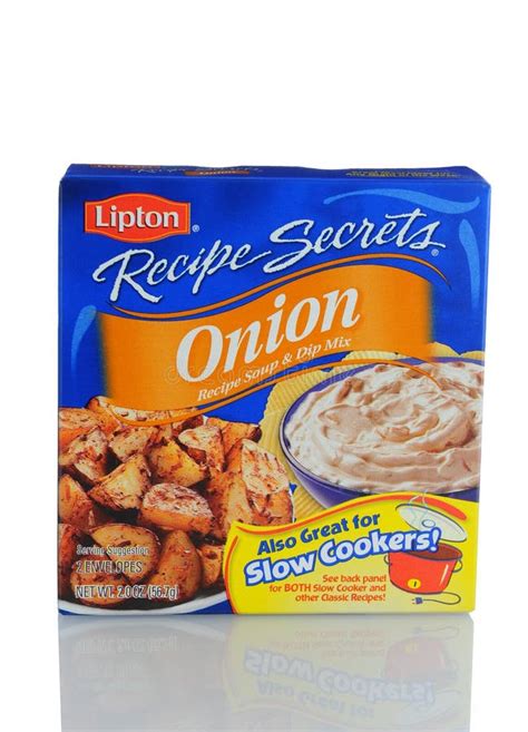 Lipton Onion Soup Mix editorial photography. Image of product - 184665672