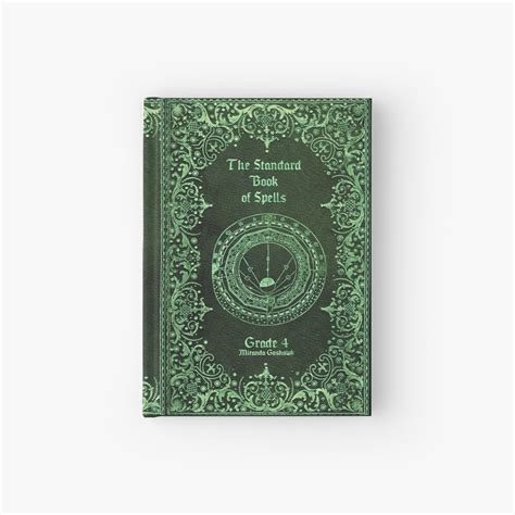 "The Standard Book of Spells" Hardcover Journal for Sale by MissFright | Redbubble