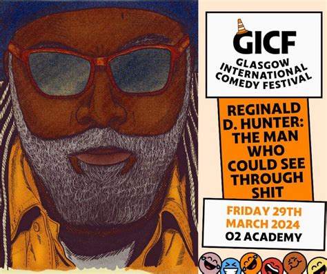 Glasgow Comedy Festival on Twitter: "🤩 Reginald D. Hunter 🗓️ Friday ...