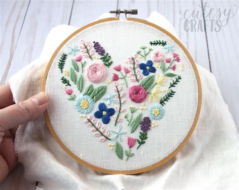 35+ Free Embroidery Patterns - Cutesy Crafts