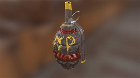 Fake EMP Grenade - 3D model by deviart [552648a] - Sketchfab