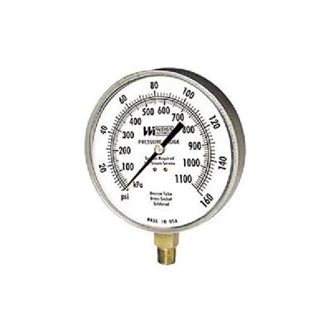 Weiss HVAC Pressure Gauge – 4CTS Series – Steam Specialty