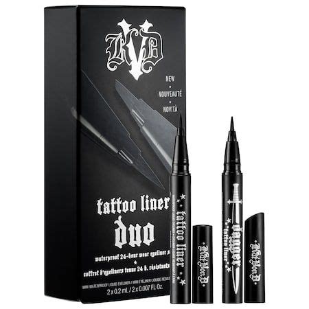 Kat Von D Tattoo Liner Duo Trooper Black 2 x 0.007 oz/ 0.2 mL Reviews 2020