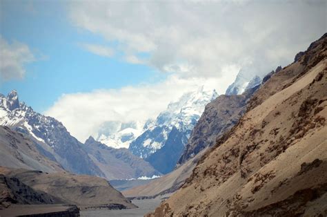 03 View Of Shaksgam Valley With Gasherbrum Glacier From Terrace Above The Shaksgam River On Trek ...