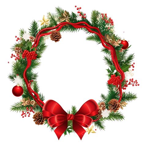 Red Christmas Frame, Christmas, Frame, Decoration PNG Transparent Image and Clipart for Free ...