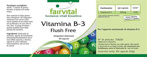 Vitamin B-3 Flush Free - 90 capsules