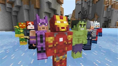 Minecraft Avengers DLC Trailer - YouTube