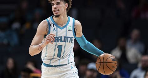 Hornets' LaMelo Ball Reinjures Ankle on Courtside Fan vs. Pacers | News, Scores, Highlights ...