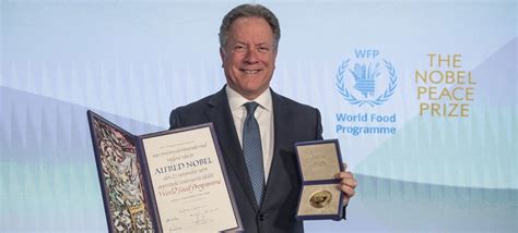 WFP chief uses Nobel speech as call for action to avert ‘hunger ...