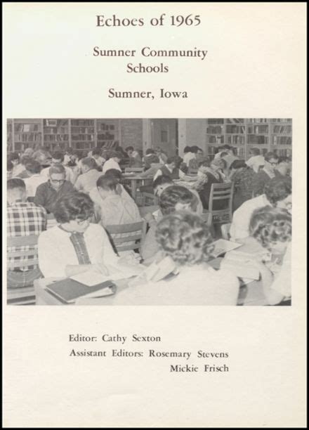 Explore 1965 Sumner High School Yearbook, Sumner IA - Classmates