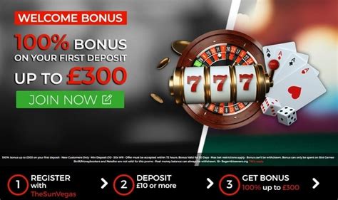 🥇 The Sun Vegas Bonus Code 2024 ++ £300 Welcome Offer