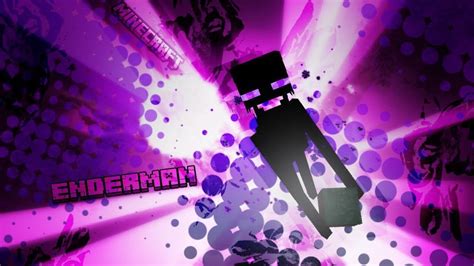 Minecraft Enderman Face Wallpaper