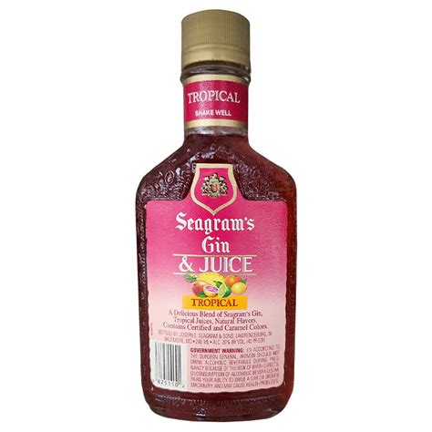 Seagram's Gin & Juice Tropical Gin - 200ml – Liquor Freight