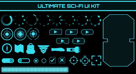 Ultimate Sci-Fi UI Kit Pro by PsycU on DeviantArt