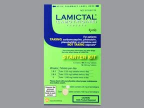 Lamictal Starter (Green) Kit oral Drug information on Uses, Side Effects, Interactions, and User ...