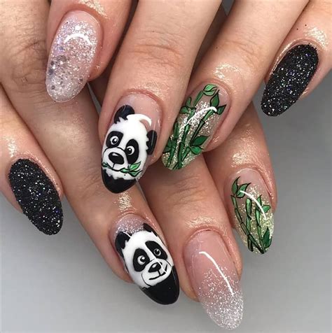 Panda Nail Designs: 30 Cutest Ideas for 2021 – NailDesignCode