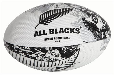Gilbert New Zealand All Blacks International Beach Rugby Ball - Size 4 - | All blacks rugby ...