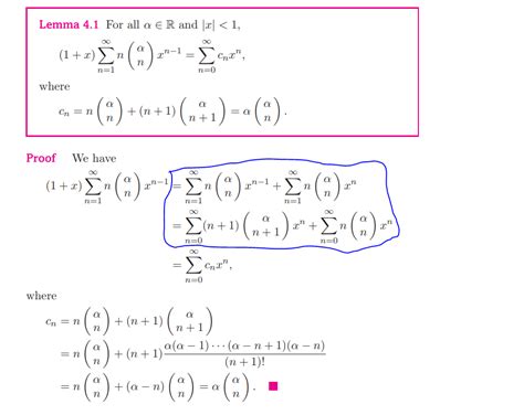 summation - Confusion about proof involving sums and binomial coefficients - Mathematics Stack ...