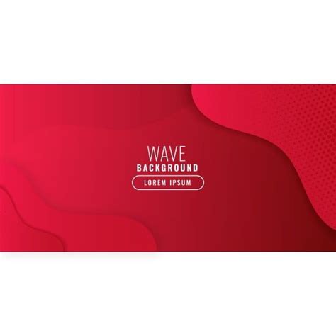 Red Wavy Business Background Vector, Business, Card, Template PNG and Vector with Transparent ...