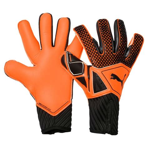 PUMA Goalkeeper Gloves Future Grip 2.1 Uprising Pack - Shocking Orange ...