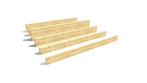 Glulam Beams - 3D model by Pasquill_Marketing [52137ce] - Sketchfab