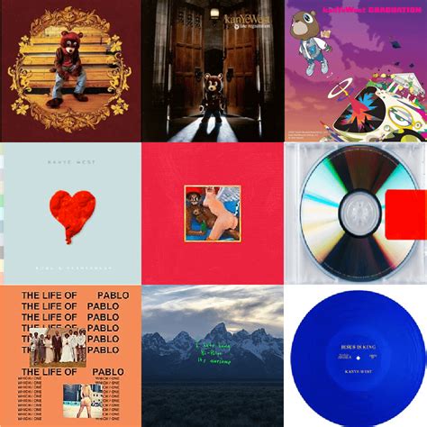 Kanye West Album Covers As Their Original Album Covers : r/Kanye