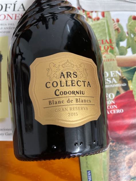 2018 Codorníu Cava Brut Gran Reserva Blanc de Blancs Ars Collecta, Spain, Cava - CellarTracker