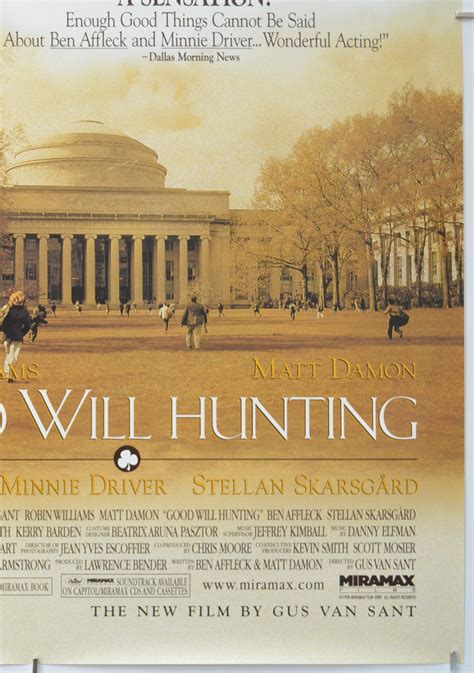 Good Will Hunting - Original Movie Poster