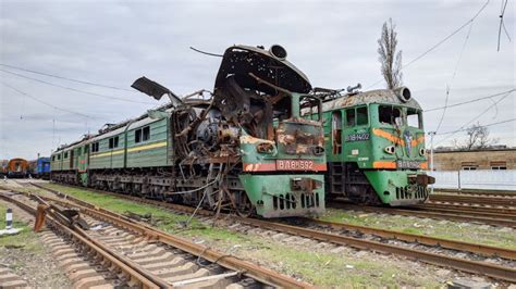 War in Ukraine sees massive rail destruction, passenger trains reinstated, armored trains - Trains