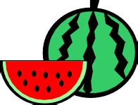 watermelon clipart - Clip Art Library