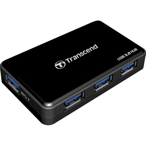 Transcend 4-Port USB 3.0 Hub TS-HUB3K B&H Photo Video