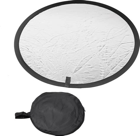 Amazon.com : PATIKIL 24" Photography Light Reflector, Nylon Double Sided Diffuser Panel for ...