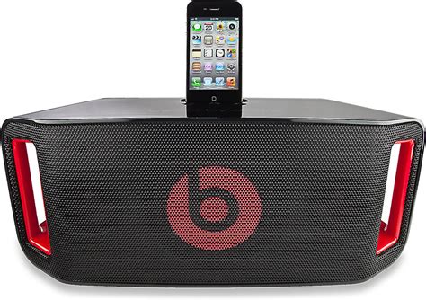 Beats by Dr. Dre™ Beatbox Portable™ (Black) Powered Bluetooth® speaker system with iPod®/iPhone ...