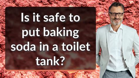 Is it safe to put baking soda in a toilet tank? - YouTube