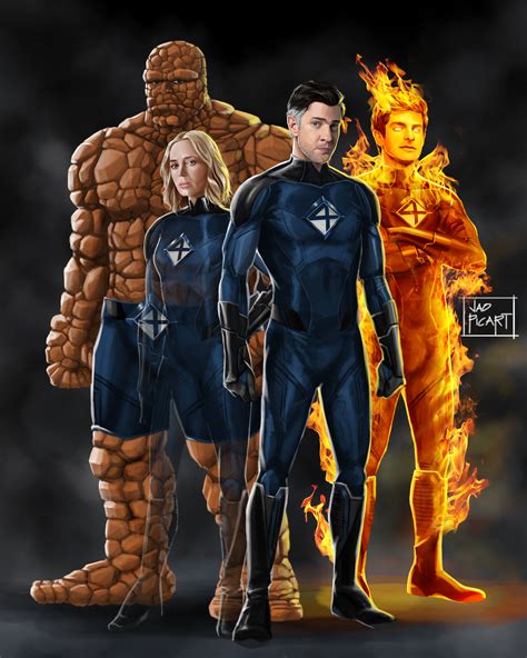 MCU Fantastic Four concept art by Jao Picart : r/marvelstudios