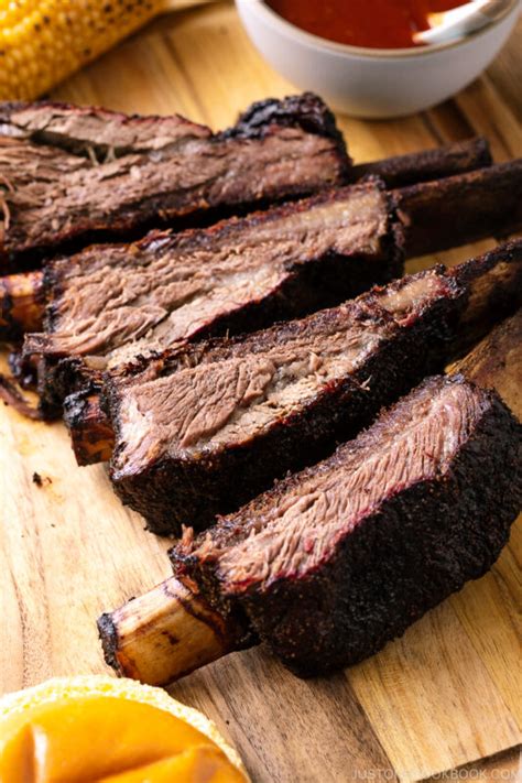 Smoked Beef Ribs • Just One Cookbook