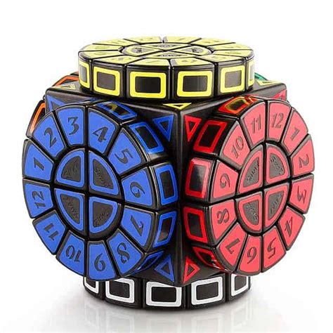 TimeMachine 2 layer clock-shaped Magic Cube Speed Cube Puzzle Cube for ...