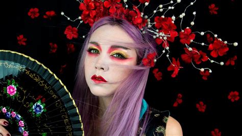 Modern Day Geisha Makeup | Saubhaya Makeup