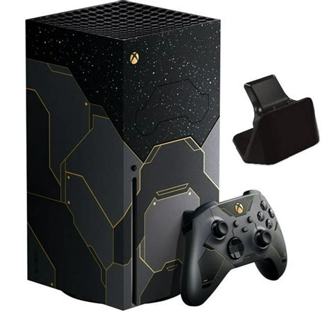 Microsoft Xbox Series X Halo Infinite Limited Edition Console Bundle with Stand - Walmart.com