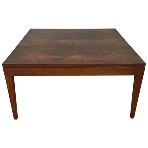 Mid-Century Modern Square Coffee Table | Chairish